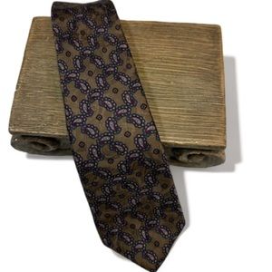 J.S Blank & Co Paisley Men’s All Silk Tie Vintage EUC
